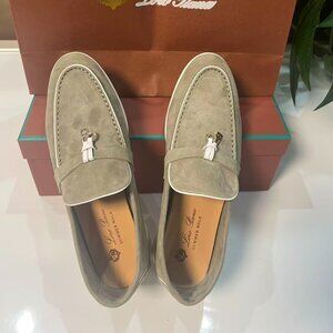 Loro Piana Women’s Summer Walk charm Flats Loafer